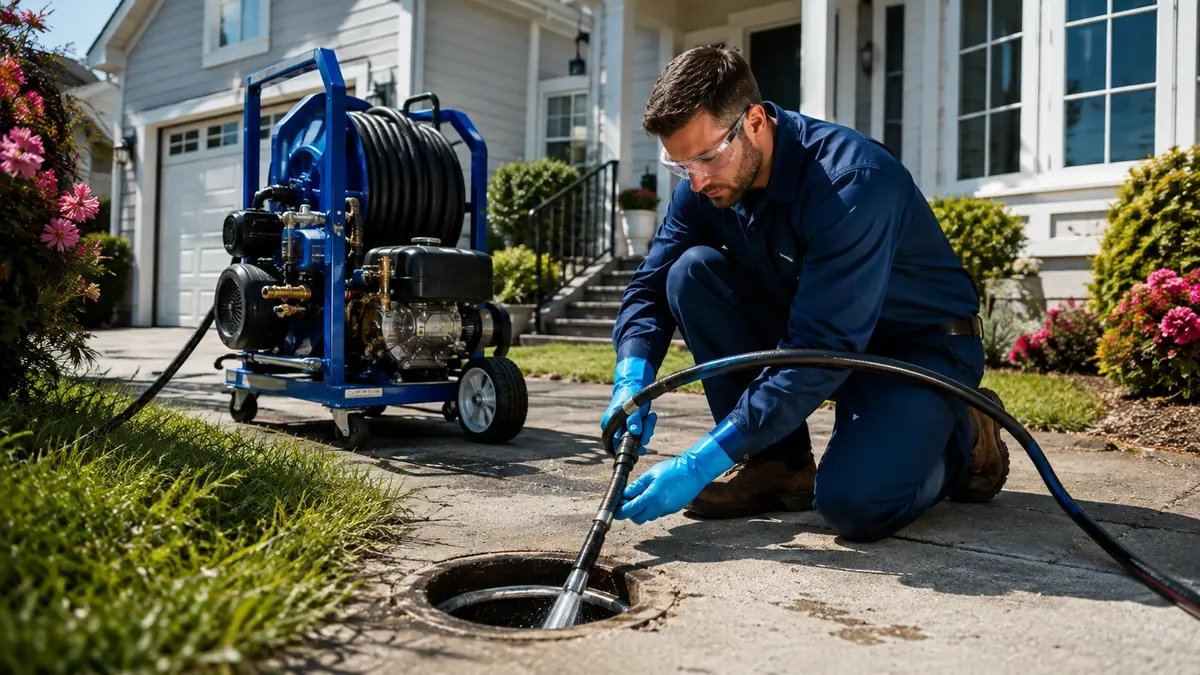 Residential Hydro Jet Drain Cleaning in Gilroy